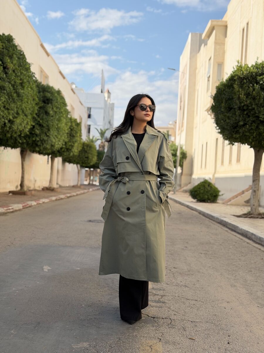 Trench Cherry (long) – Image 2